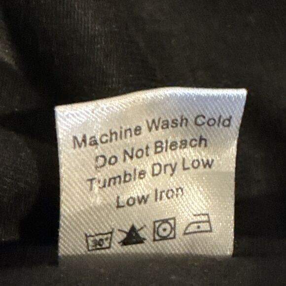 Tuckernuck One Size Black Leather Trim Funnel Neck Piper Poncho - Picture 8 of 11